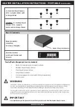 Предварительный просмотр 9 страницы Bromic Heating ECLIPSE SMART-HEAT ELECTRIC 3400W Instruction Manual