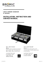 Bromic Heating Junior Marine Installation, Instruction And  Service Manual preview