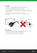 Preview for 9 page of Bromic Heating MEDIFRIDGE MEDO220GD-NR Instruction Manual