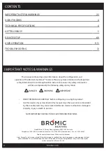 Preview for 2 page of Bromic Heating SMART-HEAT CONNECT Setup And User'S Manual