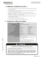 Предварительный просмотр 6 страницы Bromic Heating SUPAHEAT II Instruction Manual