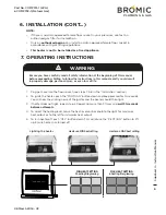 Предварительный просмотр 9 страницы Bromic Heating SUPAHEAT II Instruction Manual