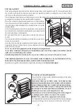 Preview for 7 page of Bromic Heating VISION 120 Use And Maintenance