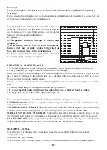 Preview for 8 page of Bromic Heating VISION 120 Use And Maintenance