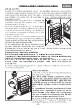 Preview for 15 page of Bromic Heating VISION 120 Use And Maintenance