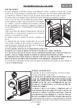 Preview for 19 page of Bromic Heating VISION 120 Use And Maintenance