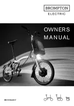 Preview for 1 page of Brompton Brompton Electric Mk.1 Owner'S Manual