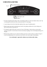 Preview for 15 page of Brompton Brompton Electric Mk.1 Owner'S Manual