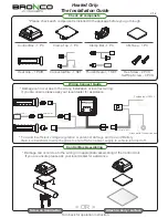 Bronco Heated Grip Installation Manual предпросмотр