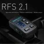 Broncolor RFS 2.1 Operating Instructions Manual предпросмотр