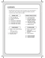 Preview for 3 page of brondell Coral UC300 Owner'S Manual