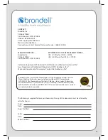 Предварительный просмотр 27 страницы brondell Coral UC300 Owner'S Manual