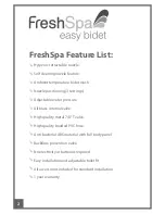 Предварительный просмотр 4 страницы brondell FreshSpa easy bidet Owner'S Manual