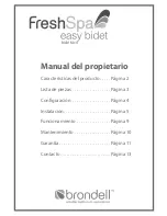 Предварительный просмотр 17 страницы brondell FreshSpa easy bidet Owner'S Manual