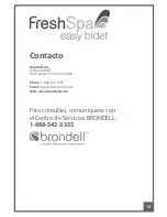 Предварительный просмотр 29 страницы brondell FreshSpa easy bidet Owner'S Manual