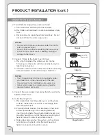 Preview for 14 page of brondell S1200-EW Owner'S Manual