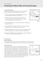 Предварительный просмотр 23 страницы brondell SWASH CL1500 Series Owner'S Manual