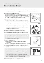 Предварительный просмотр 41 страницы brondell SWASH CL1500 Series Owner'S Manual