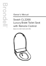 brondell Swash CL2200-EW Owner'S Manual preview