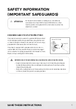 Preview for 7 page of brondell Swash CL510-EW Owner'S Manual