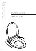 brondell SWASH CSG15 Owner'S Manual preview