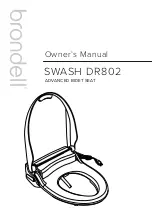 Предварительный просмотр 1 страницы brondell SWASH DR802 Owner'S Manual