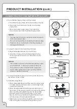 Предварительный просмотр 8 страницы brondell SWASH ECOSEAT 102 Owner'S Manual