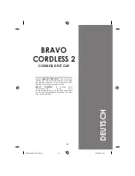 Предварительный просмотр 55 страницы BRONDI BRAVO CORDLESS 2 Instruction Manual