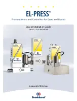 Preview for 1 page of BRONKHORST EL-PRESS Quick Installation Manual