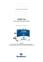 BRONKHORST ES-FLOW 1 C Series Instruction Manual preview