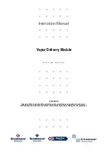 BRONKHORST M+W Instruments SW-10n Series Instruction Manual preview