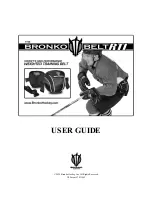 Bronko Hockey Belt RTI User Manual preview