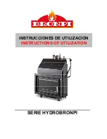 Предварительный просмотр 1 страницы Bronpi SERIE HYDROBRONPI Instructions Of Utilization