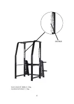 Предварительный просмотр 5 страницы BRONZE GYM H-021 Use Manual