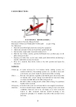 Предварительный просмотр 4 страницы BRONZE GYM H-025 User Manual