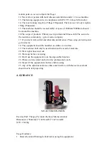 Предварительный просмотр 4 страницы BRONZE GYM MT-007 User Manual