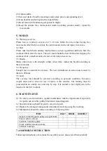 Preview for 5 page of BRONZE GYM MT-010 User Manual