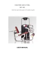 BRONZE GYM MV-013 User Manual preview