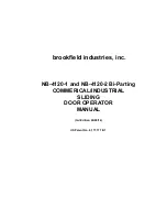 Preview for 2 page of Brookfield Industries NB-4120-
2M3 Operator'S Manual