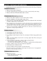 Preview for 121 page of Brookfield DV3T Operating Instructions Manual