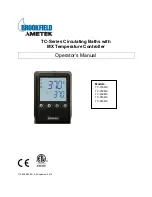 Preview for 1 page of Brookfield TC-150MX Operator'S Manual