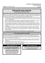 Preview for 2 page of Brooks Instrument GT 1305 Installation And Operation Manual