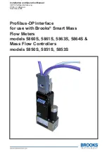 Brooks 5850 S Installation And Operation Manual preview