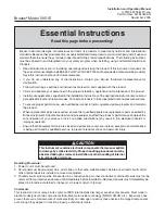 Preview for 2 page of Brooks 5851E Installation And Operation Manual