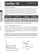 Preview for 1 page of Brooks CoolBox 30 Instructions For Use