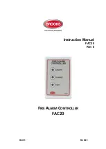 Предварительный просмотр 1 страницы Brooks FAC20 Instruction Manual