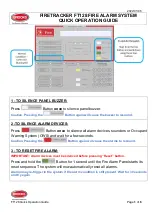 Brooks FIRETRACKER FT128 Quick Operation Manual preview