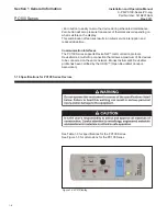 Предварительный просмотр 12 страницы Brooks PC125 Installation And Operation Manual