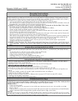 Preview for 2 page of Brooks Sho-Rate 1350E Installation And Operation Manual