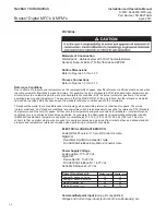 Preview for 10 page of Brooks SLA585 Installation And Operation Manual